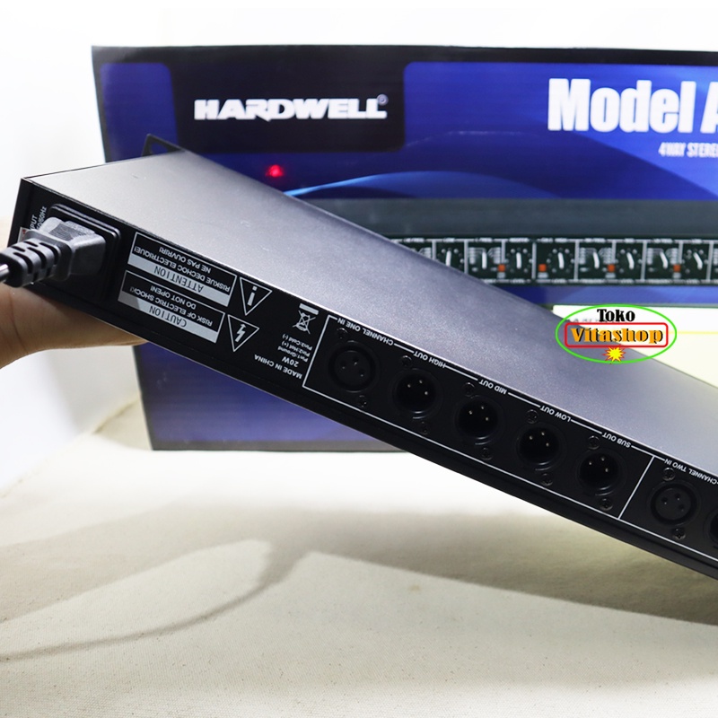 CROSSOVER HARDWELL AC 204 ORIGINAL CROSOVER 4 WAY PLUS SUBWOOFER STEREO