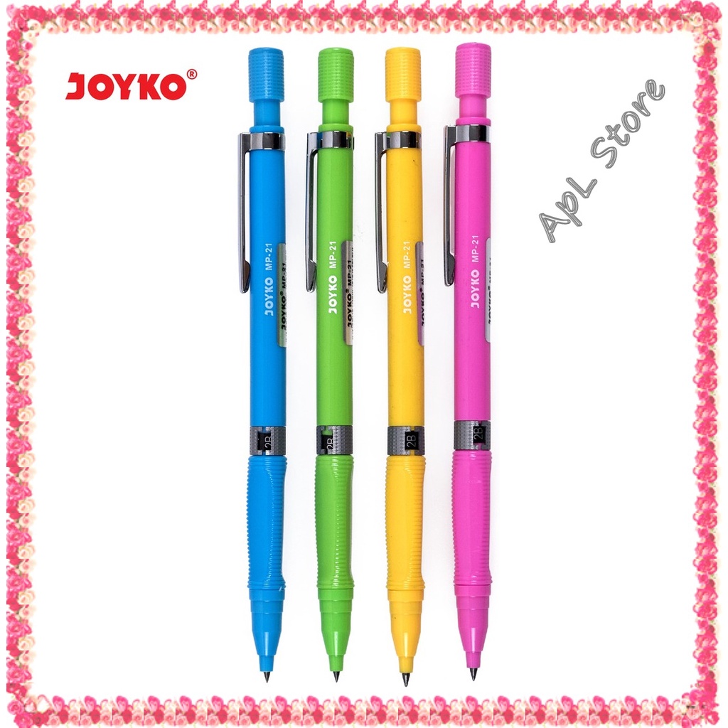 

Pensil Isi Mechanical Pencil / Pensil Mekanik Joyko MP-21 / 2.0 mm A008