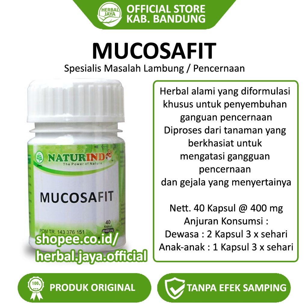 Obat Asam Lambung Maag Obat Herbal Asam Lambung Maag Mucosafit Ampuh Asli-1