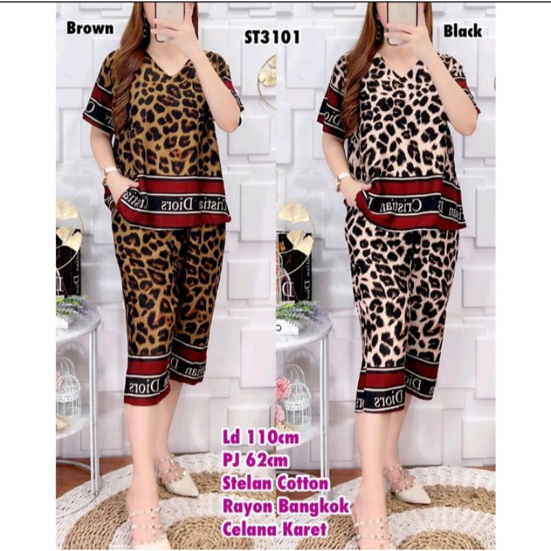 Setelan 7/8  Bahan Rayon Premium Untuk remaja dan Dewasa Termurah Kekinian