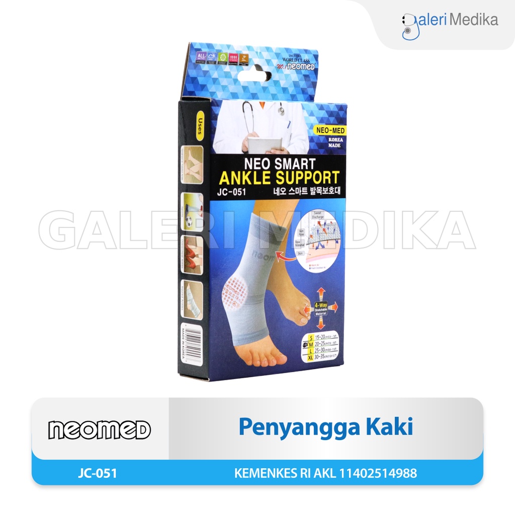 Neomed Neo Ankle Smart JC-051 - Alat Pelindung Pergelangan Kaki