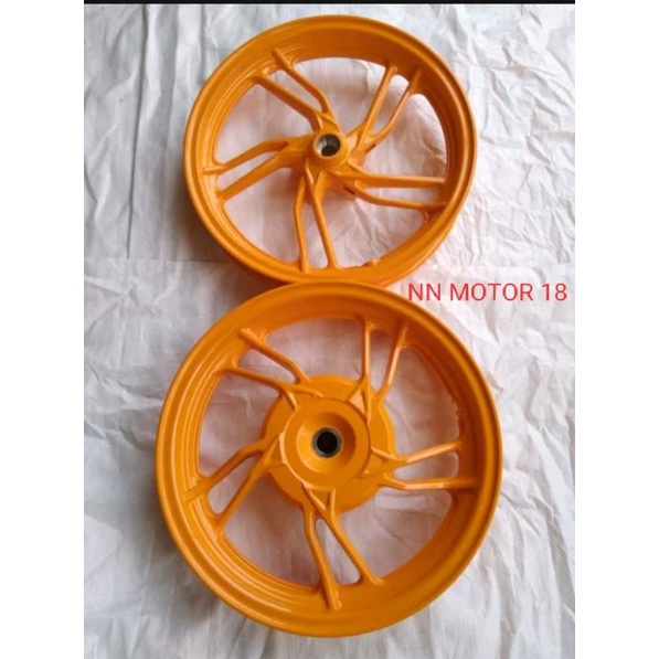 Velg Honda Vario 150 New Original Velg Pelk Pelek Vario 150 Terbaru Asli Ori Limited Edition Orange