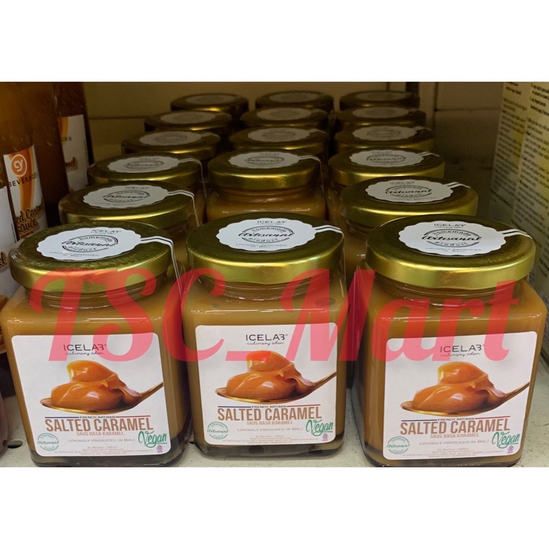 

Artisanal Salted Caramel Plant Based 200ml / French artisan / saus rasa karamel / Vegan