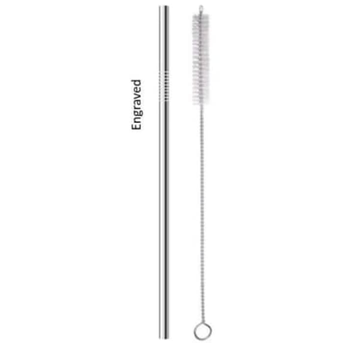 Sikat Sedotan Stainless / Pembersih Sedotan / Stainless Straw Brush