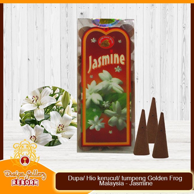 Dupa/ Hio kerucut/ tumpeng Golden Frog Malaysia - Jasmine