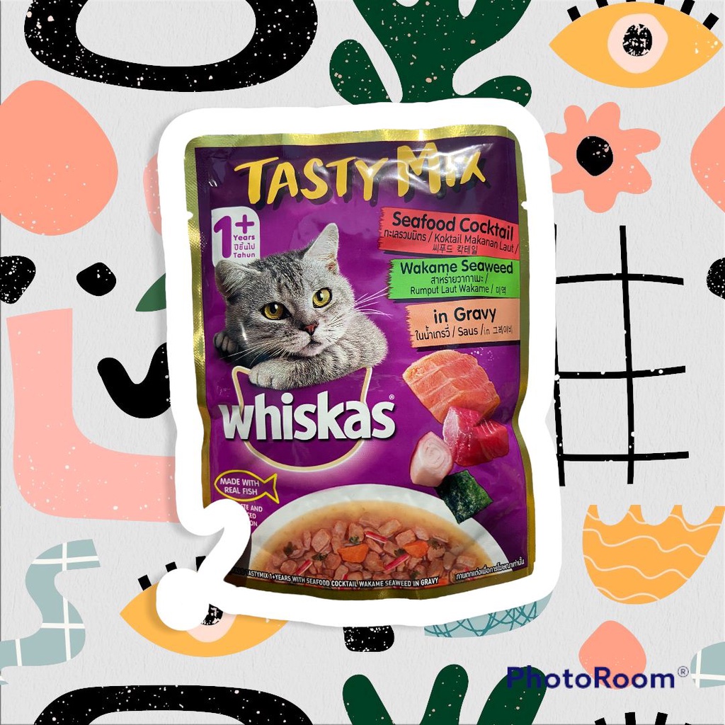 Whiskas TASTY MIX 70gr wetfood