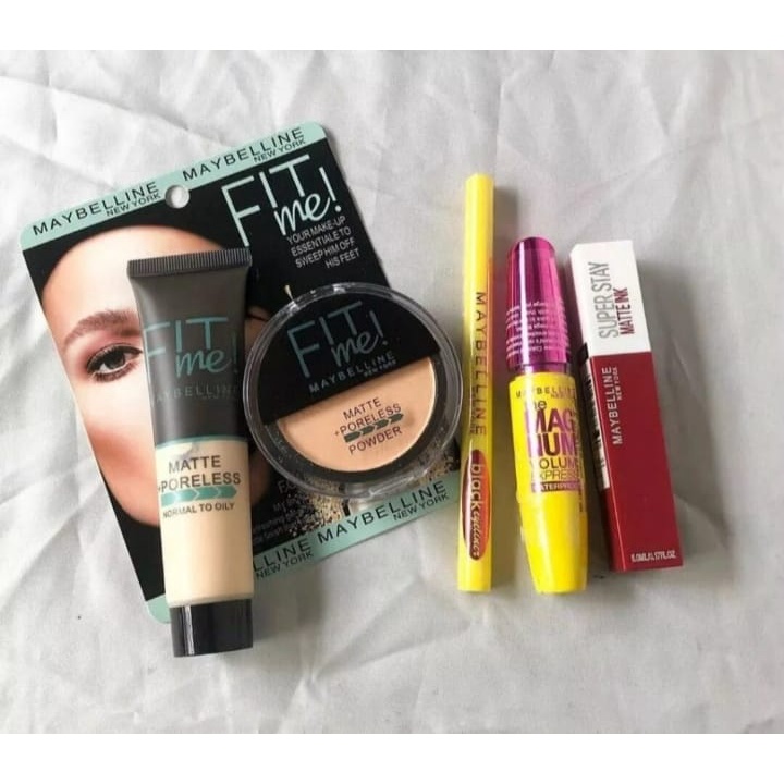 Paket Kosmetik 5 In 1 Mika / Paket Kosmetik Lengkap / Kosmetik / Kecantikan
