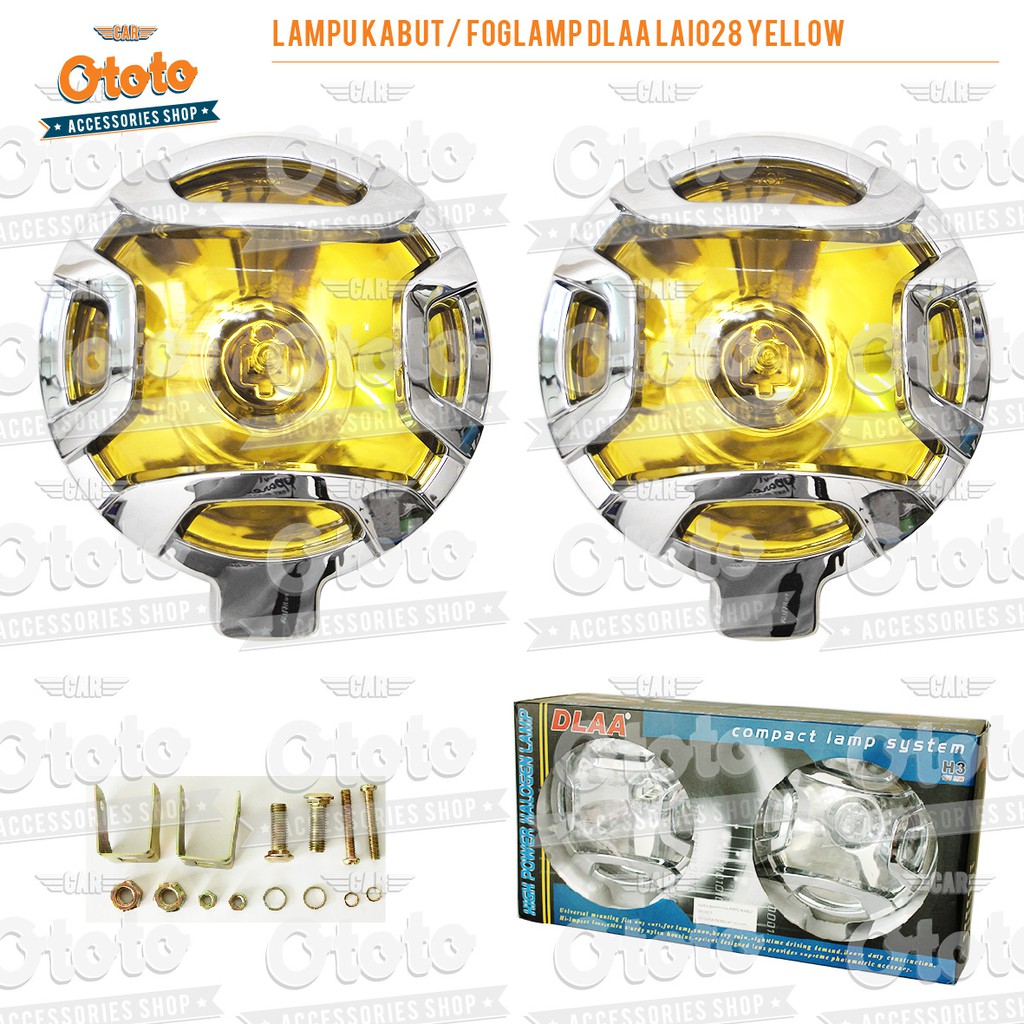 Foglamp / Lampu Kabut Universal DLAA LA-1028 + RAM
