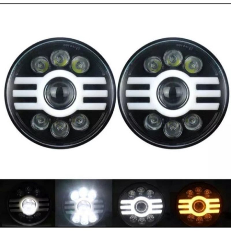 daymaker LED cree 7 inch Taft Jimny dll 2 pcs