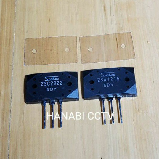 Transistor 2SA1216 2SC2922 5DY 1216 2922 SA1216 SC2922 SANKEN JAPAN ORIGINAL