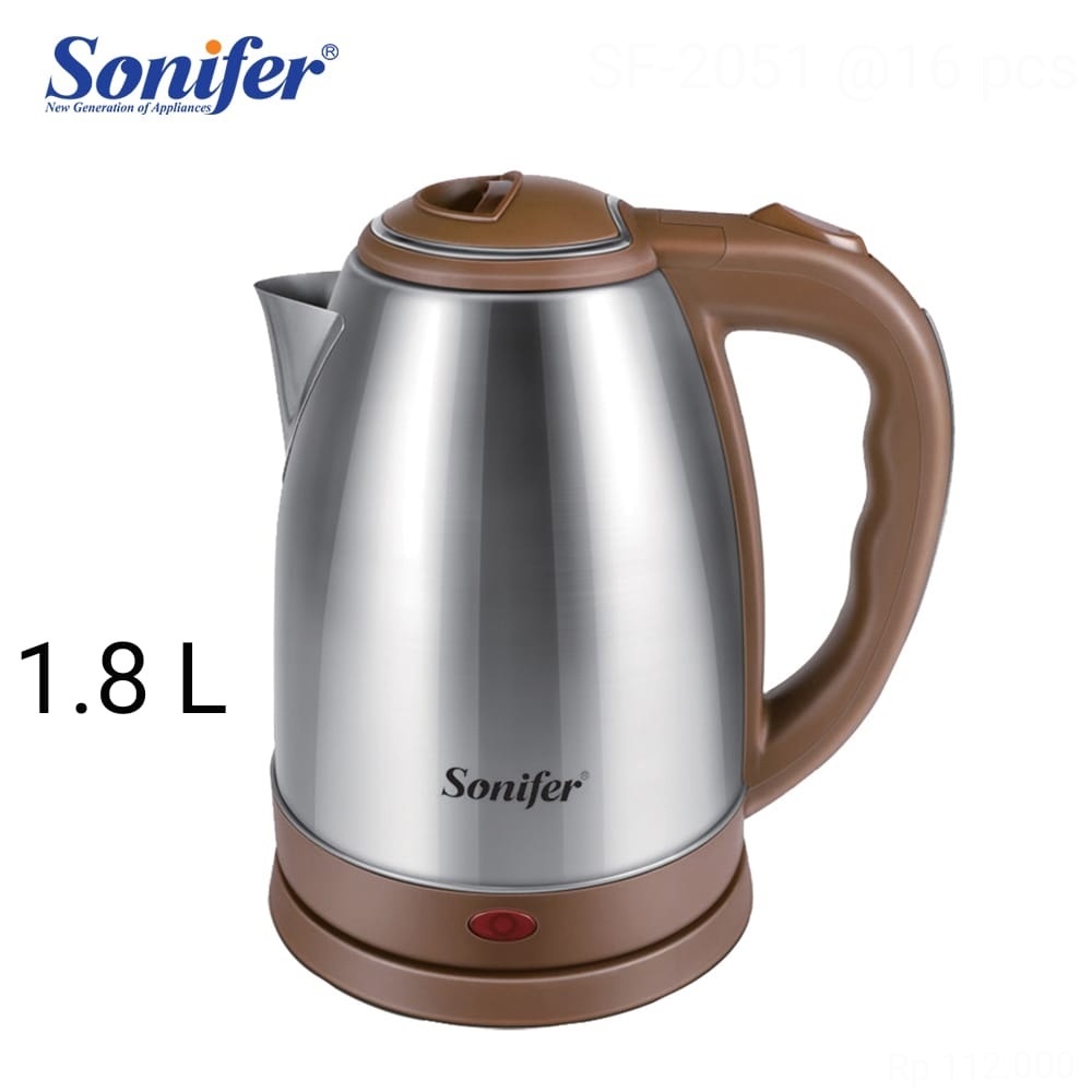 PEMANAS AIR 1.8L / TEKO LISTRIK / SONIFER WATER KETTLE