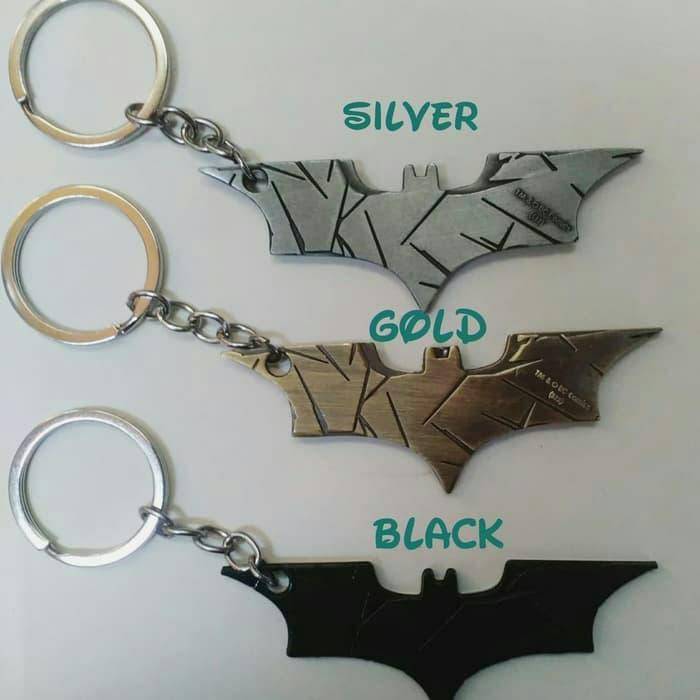 Gantungan Kunci Keychain Batman Superman Captain America Stainless