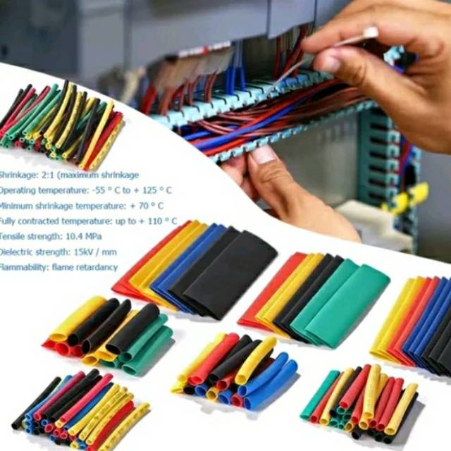 pack selongsong kabel bakar  328pcs / 164pcs