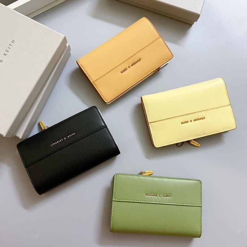 10.10 SALE | CK Snap Button Wallet/ CK Top Zip Short Wallet