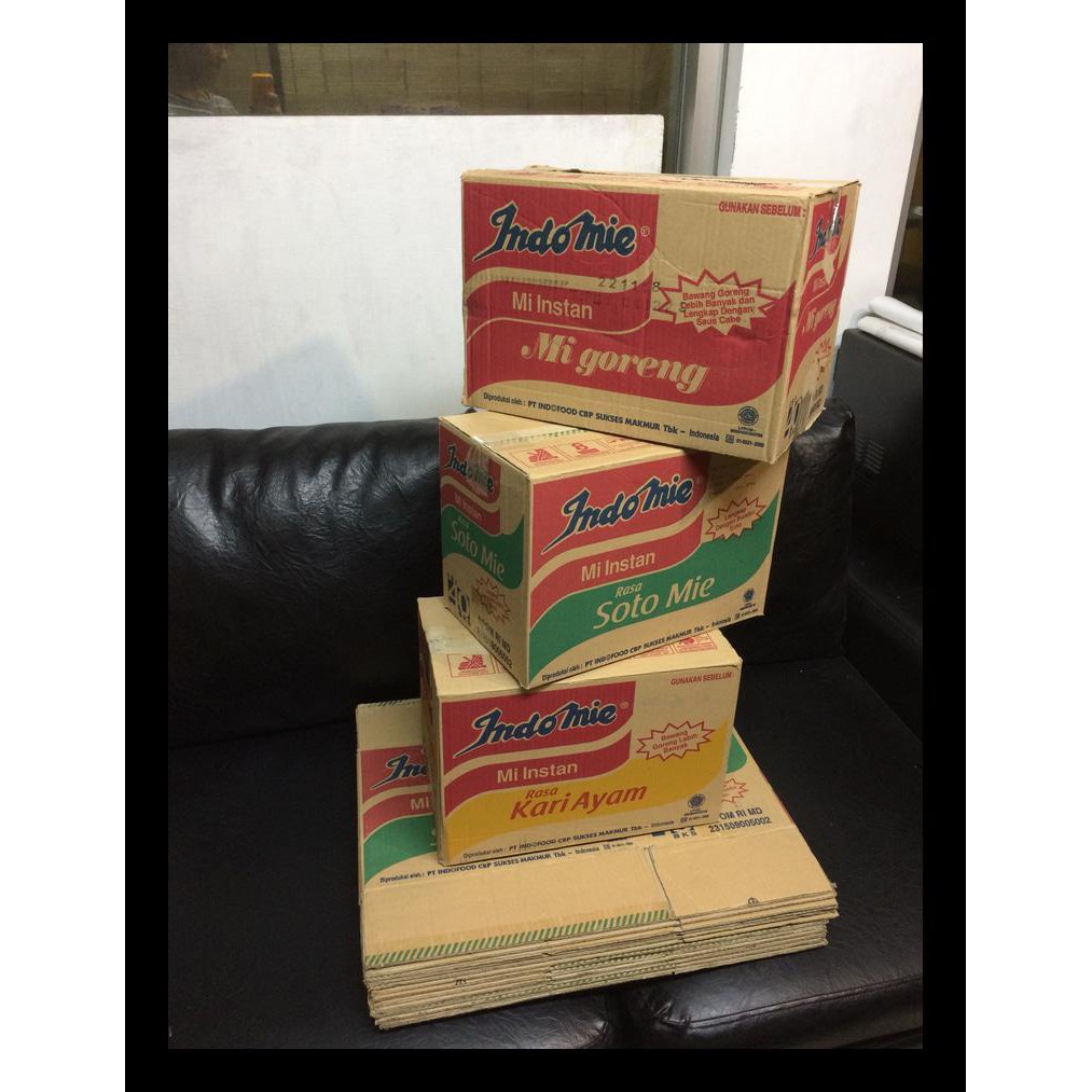  Kardus  Bekas Indomie  200 34 Cm X 20 Cm X 24 Cm 