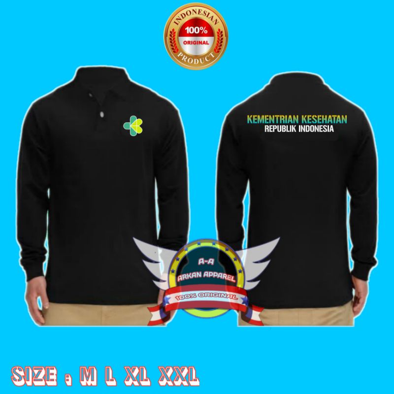 KAOS KERAH POLO SHIRT KEMENKES RI