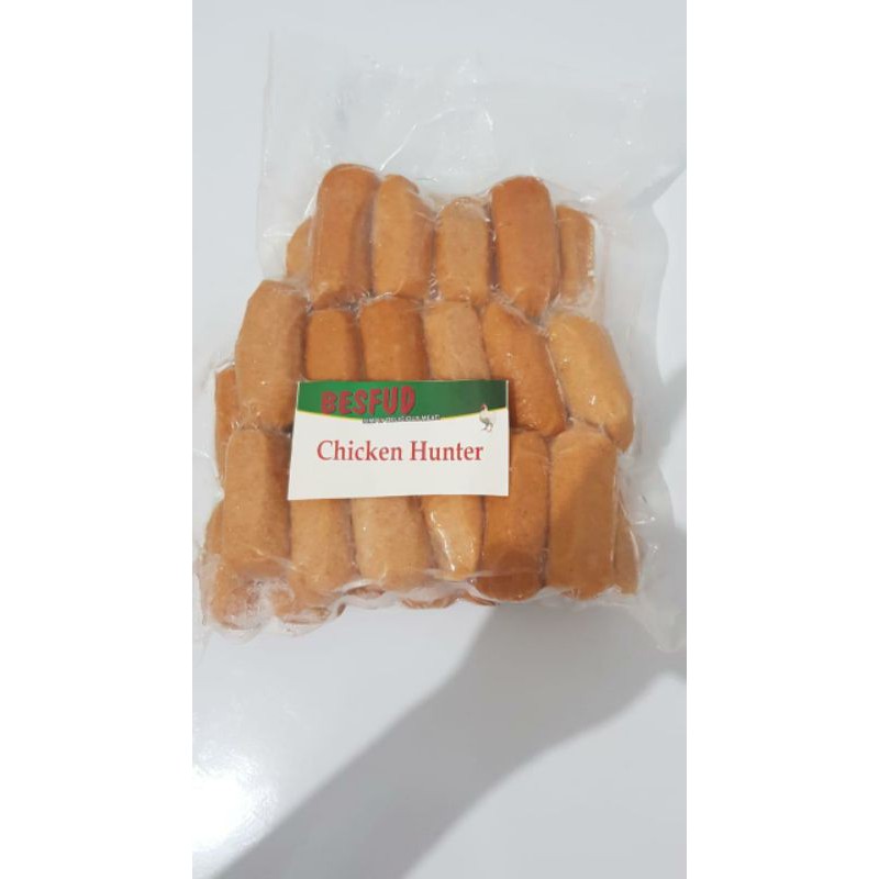 

CHICKEN HUNTER KHAS/ASLI BALI 1000GR MERK BESFUD/ SOSIS AYAM