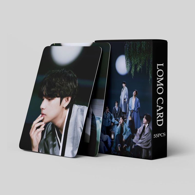 Susi-55pcs / set Kartu LOMO Foto KPOP BTS 2022 Untuk Koleksi
