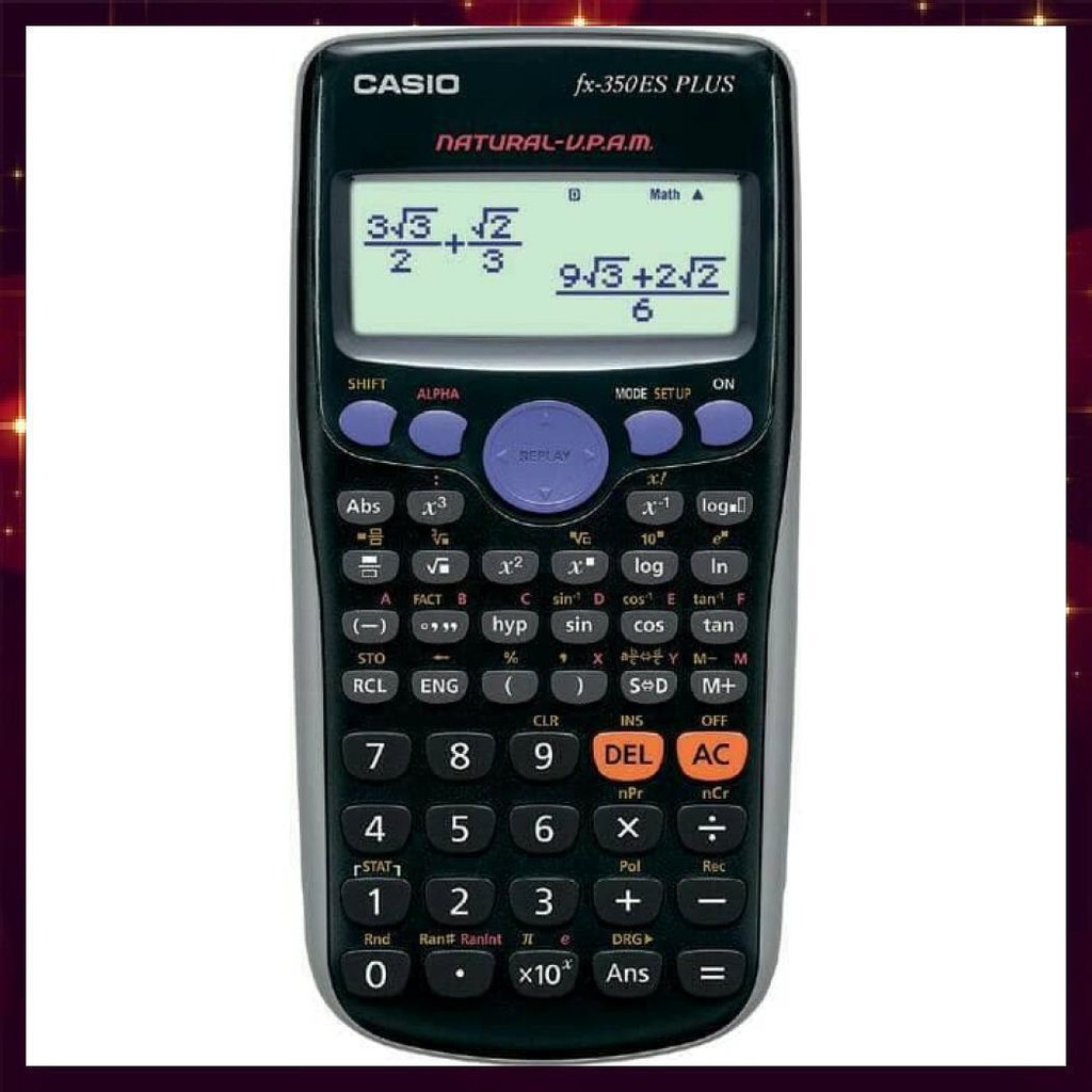

KALKULATOR SCIENTIFIC CASIO FX-350 ES PLUS FX-350ES PLUS PELAJAR