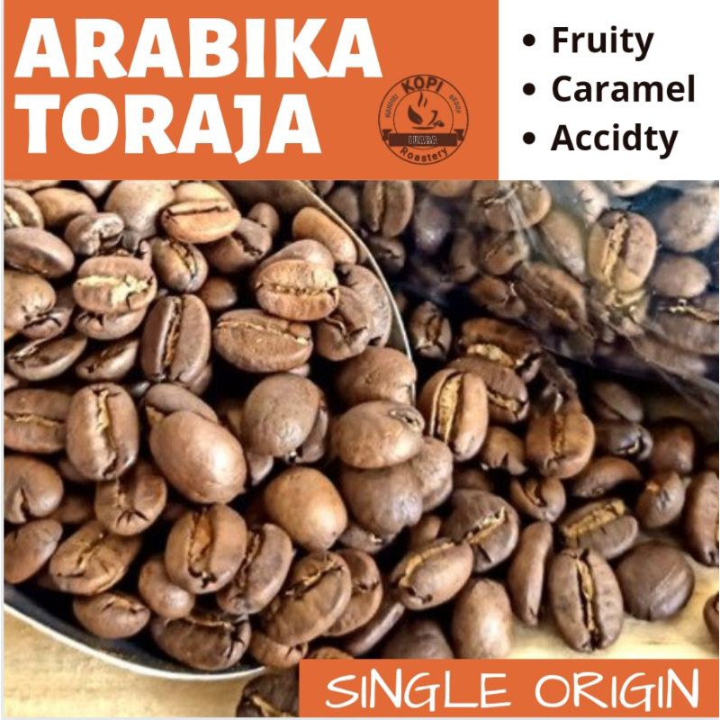 Kopi Arabica Toraja Sapan 1Kg ( Roastbean atau Bubuk ) Termurah Produk Original 100%