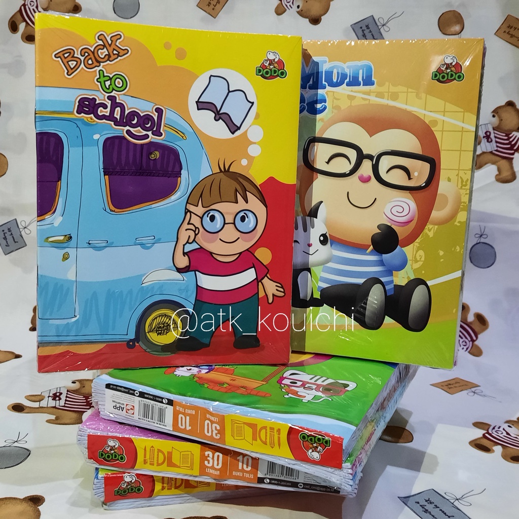 

BUKU TULIS DODO 30 LEMBAR | BUKU TULIS DODO UKURAN KWARTO | BUKU TULIS SEKOLAH MURAH BERKUALITAS