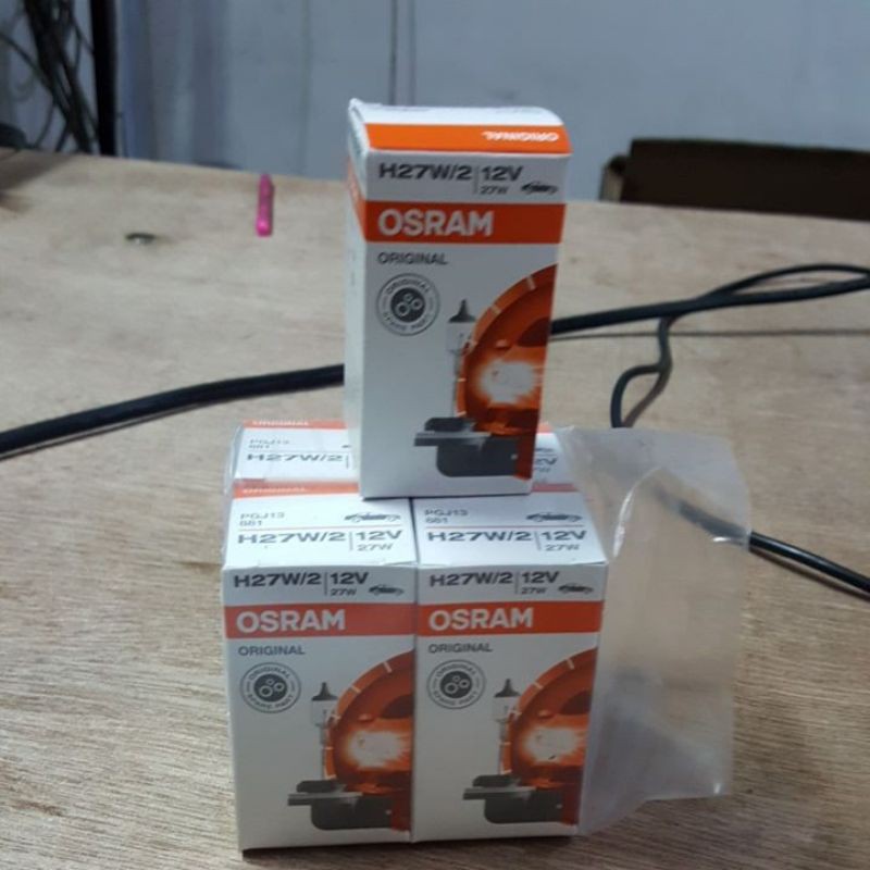 Bohlam Osram H27W/2 27W 12V Original 881