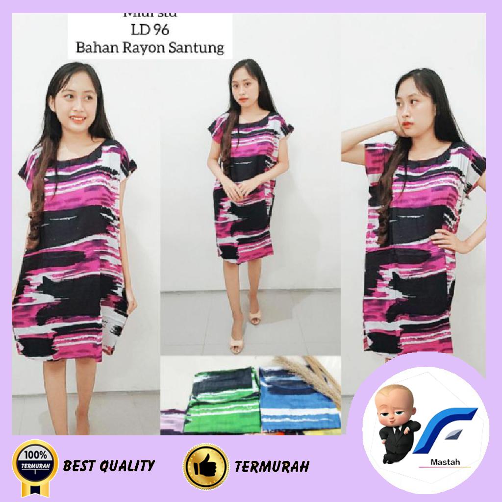 COD Daster Midi Murah / Daster Kekinian / Daster Viral / DASTER DEWASA MURAH