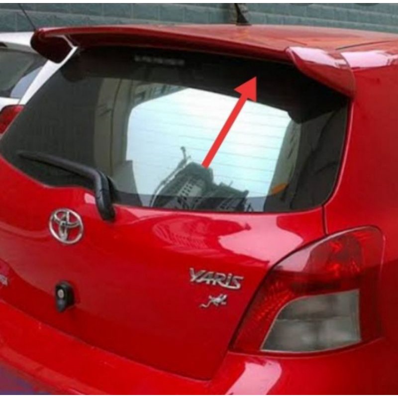 spoiler yaris bakpao spoiler yaris lama