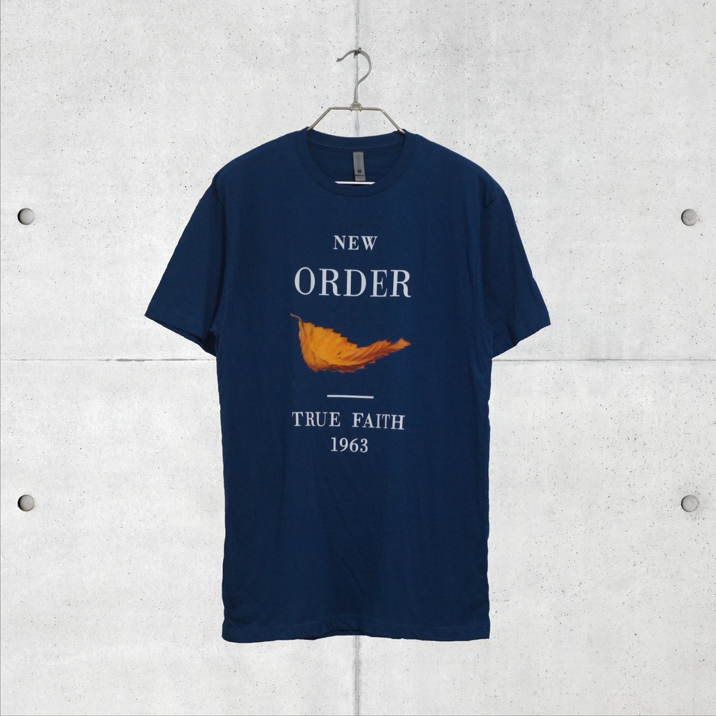 Baju Kaos Band Official Original New Order (True Faith) Tshirt