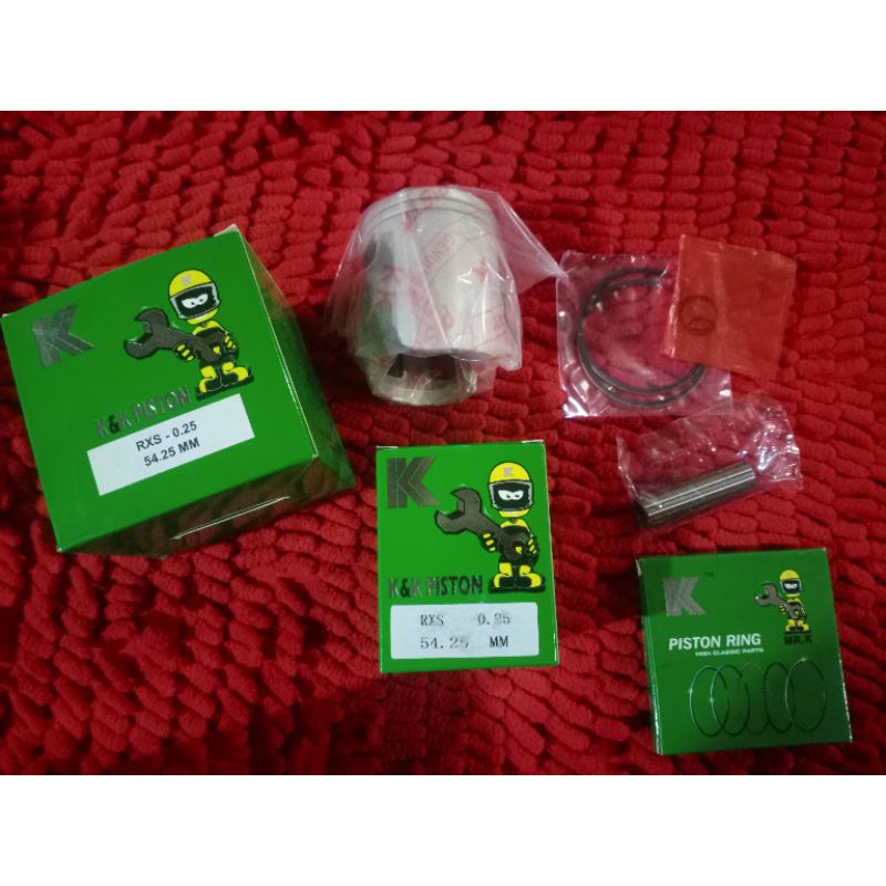Piston Kit RXS RX Special Seher dan Ring Os 25