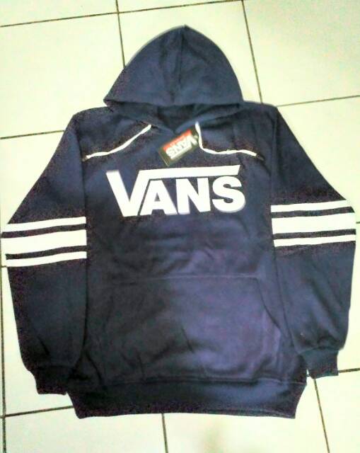 sweater vans oldys (hitam, navy)