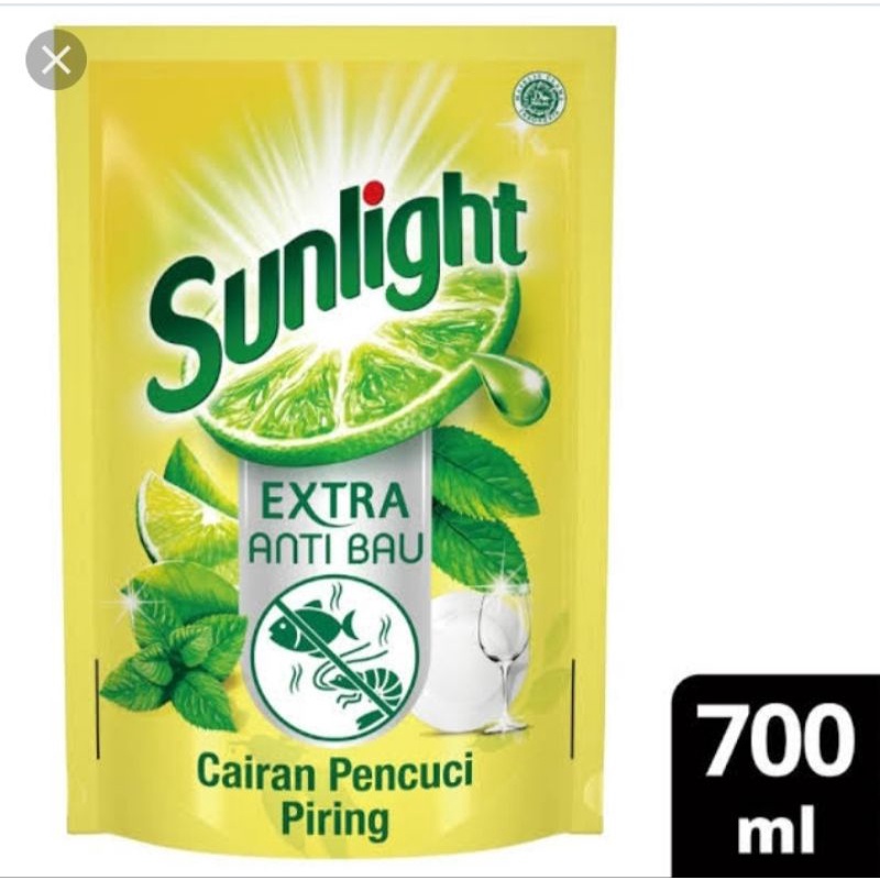 Sunlight mint sabun pencuci piring 700ml