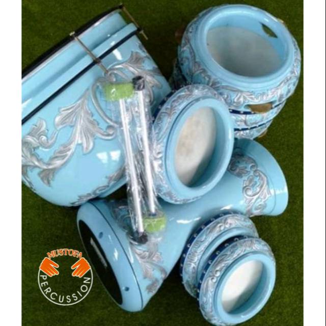 Rebana ukir Hadroh dumbuk bas free ongkir