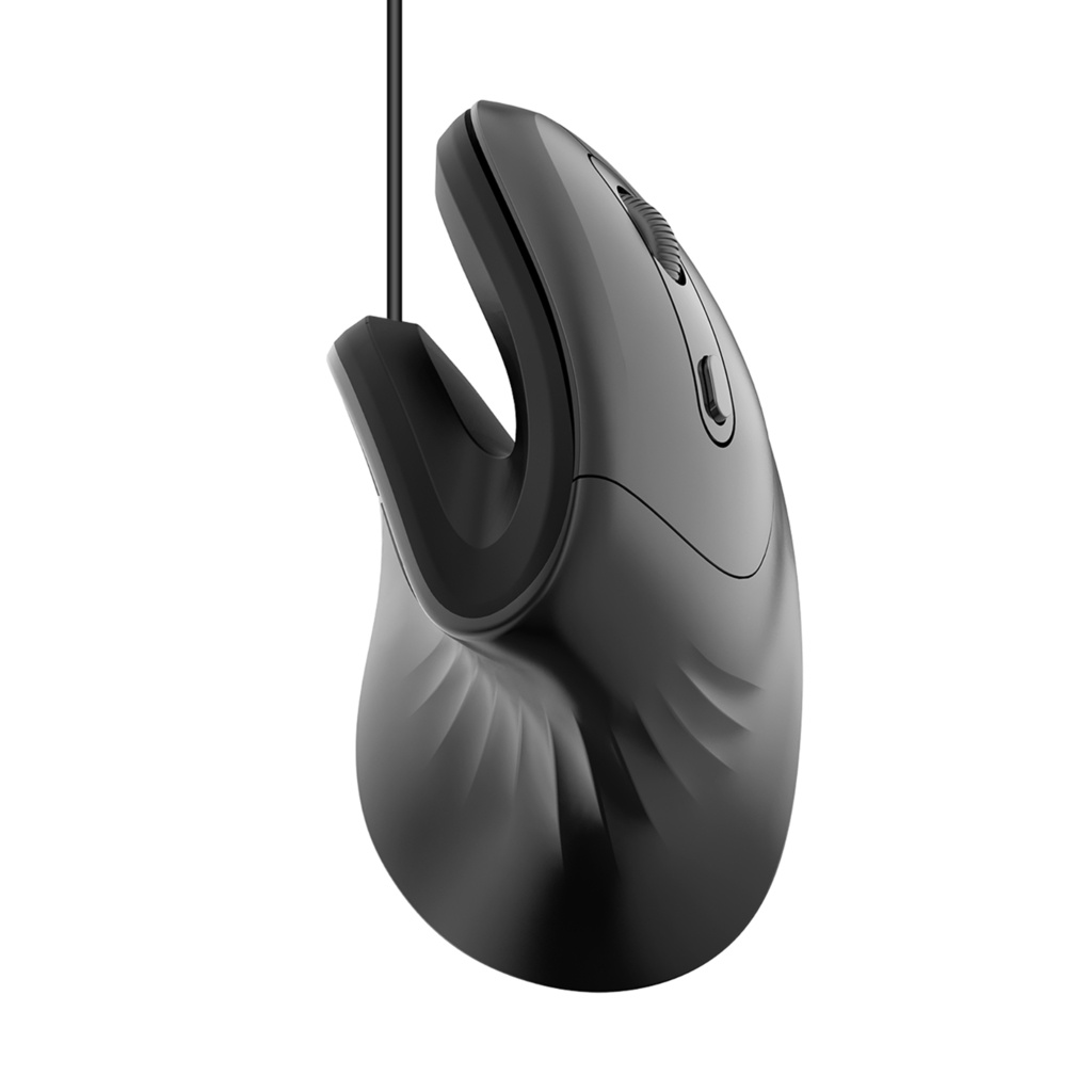 Jsy-11 Mouse Ergonomis Mouse Vertikal Kabel DPI Adjustable 800-1200-2400-3200 Tikus