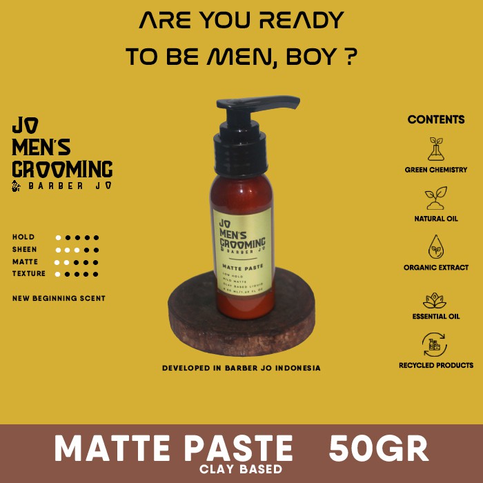 Jo Clay Based Liquid Matte Paste 50gr
