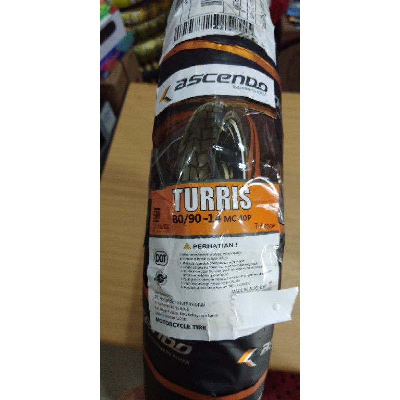 Ban Motor Ascendo Turris 80/90-14