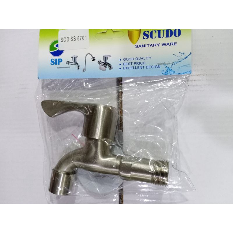 Kran Tembok Stainless Steel Scuco SCD SS 5701