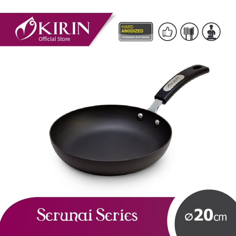 KIRIN Frypan Teflon SERUNAI 20 cm