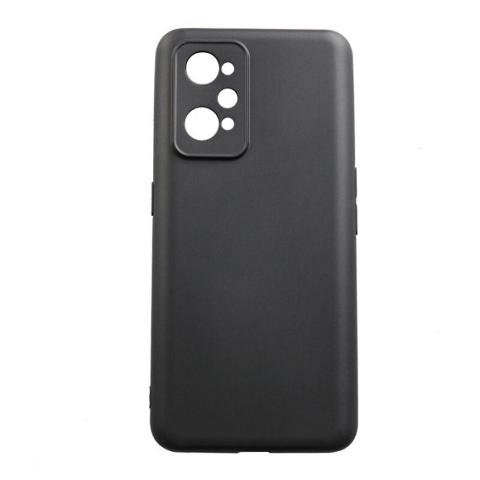 REALME GT 2 PRO SOFTCASE PREMIUM MACARON BLACK COVER SILICONE SOFT CASE