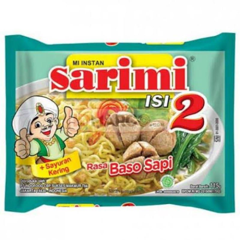 Mie kuah instant sarimi isi 2 rasa baso sapi (5pcs)