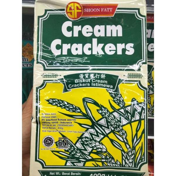 

Biscuit krim crackers
