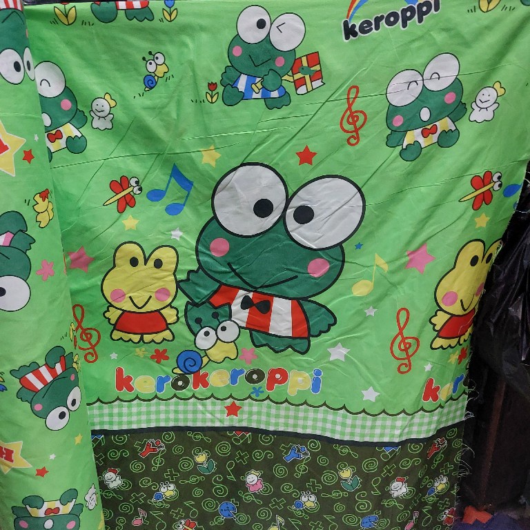 Bahan Kain Sprei Meteran Katun Microtex Disperse Motif Anak