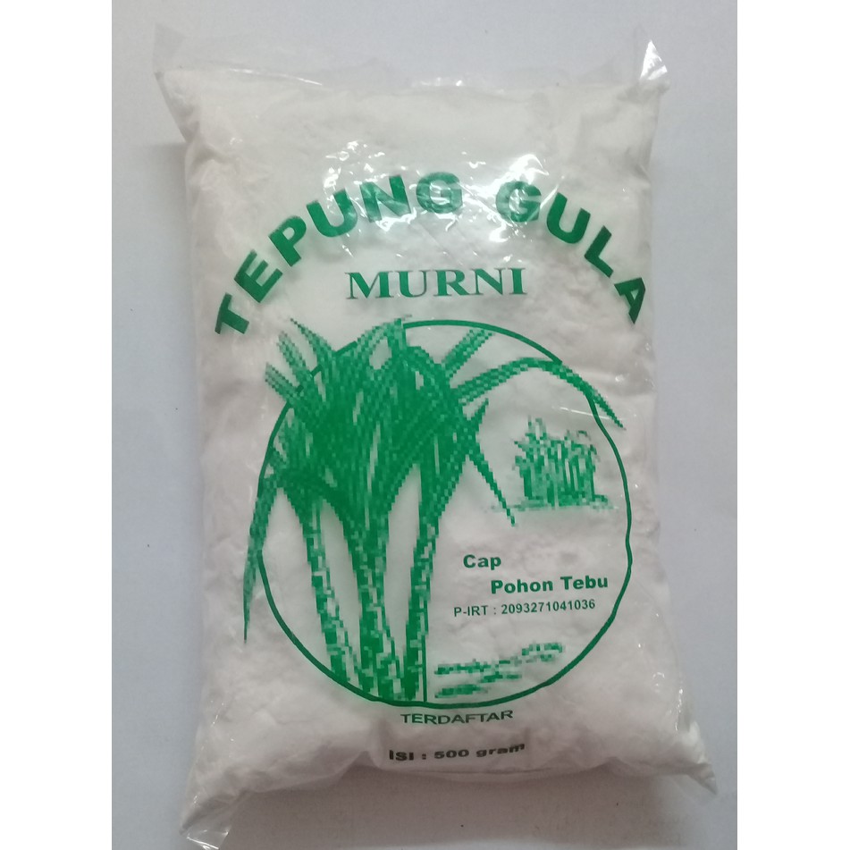 Gula halus cap tebu 500 gr tepung gula