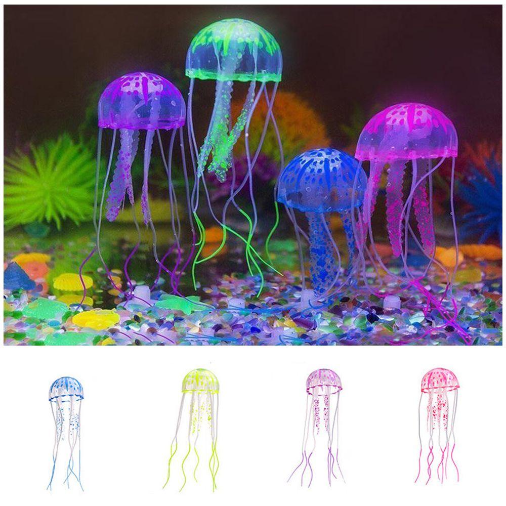 TOP Artificial Jellyfish Hot Vivid Home &amp; Living Fish Tank Ornament