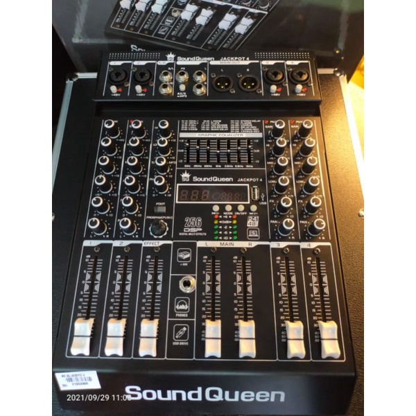 Mixer Audio 4 Channel Soundqueen Jackpot 4 Original TERBAIK