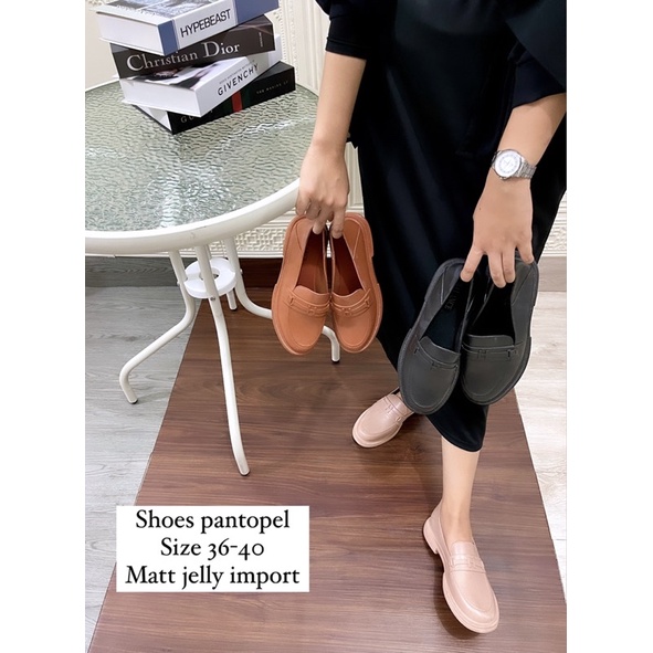GJAZ SEPATU OXFORD JELLY WOMEN 36-40