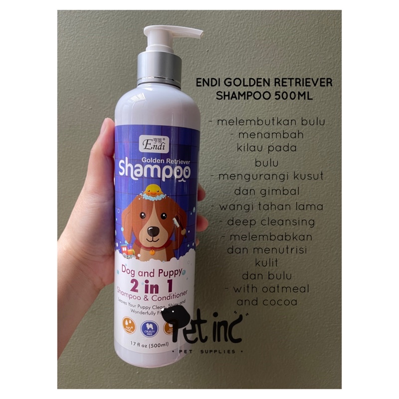 Endi Golden Retriever Shampoo 500ml