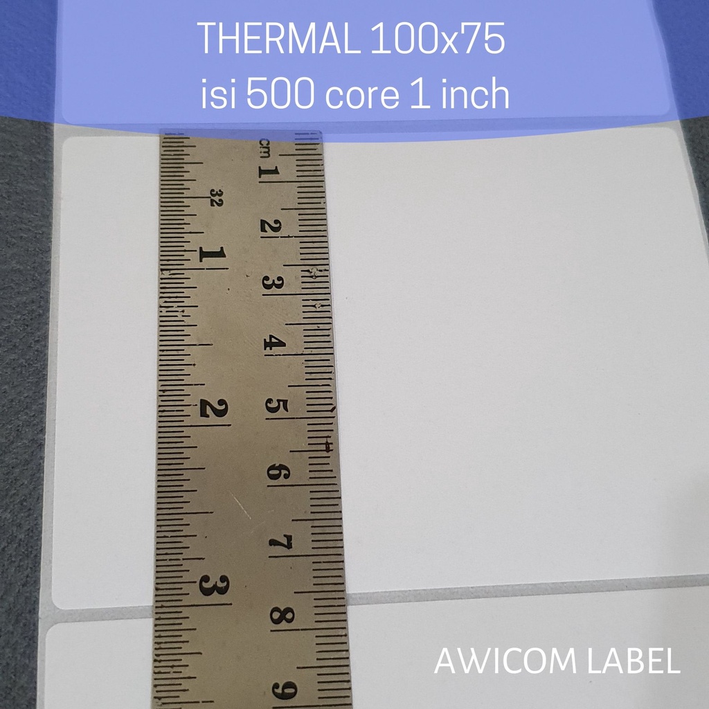 

lkjj Label Barcode Direct Thermal 100x75 mm 100 x 75 core 1 inch isi