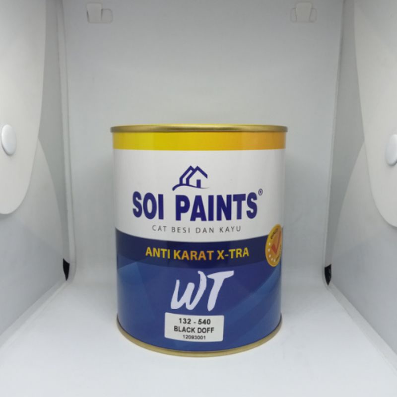 

SOI Black Doff / Cat besi dan kayu / cat minyak