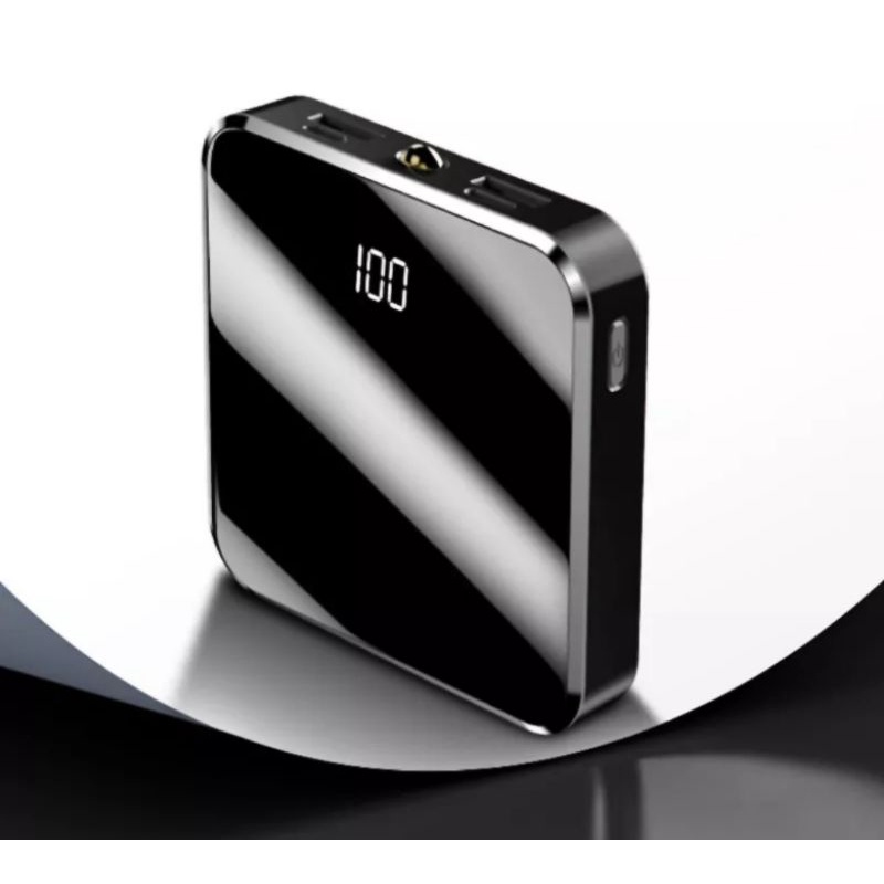 Power bank slim murni original mini bagus indikator display lcd slim tipis real murni kecil terbaru 